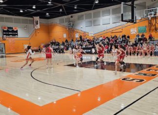 PHOTO: CB Richards | The South Pasadenan | South Pasadena High won a first round CIF-SS girls basketball game over Glendora 55-52 on Thursday night and now advances to second round action to face Flintridge Prep on Saturday.