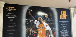 PHOTO: provided by SPARC | The South Pasadenan | The Kobe Bryant mural located in South Pasadena.