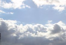 PHOTO: Henk Friezer | The South Pasadenan | Post storm clouds over the South Pasadena region.