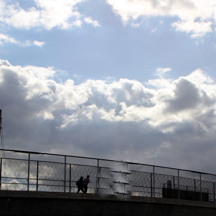 PHOTO: Henk Friezer | The South Pasadenan | Post storm clouds over the South Pasadena region.