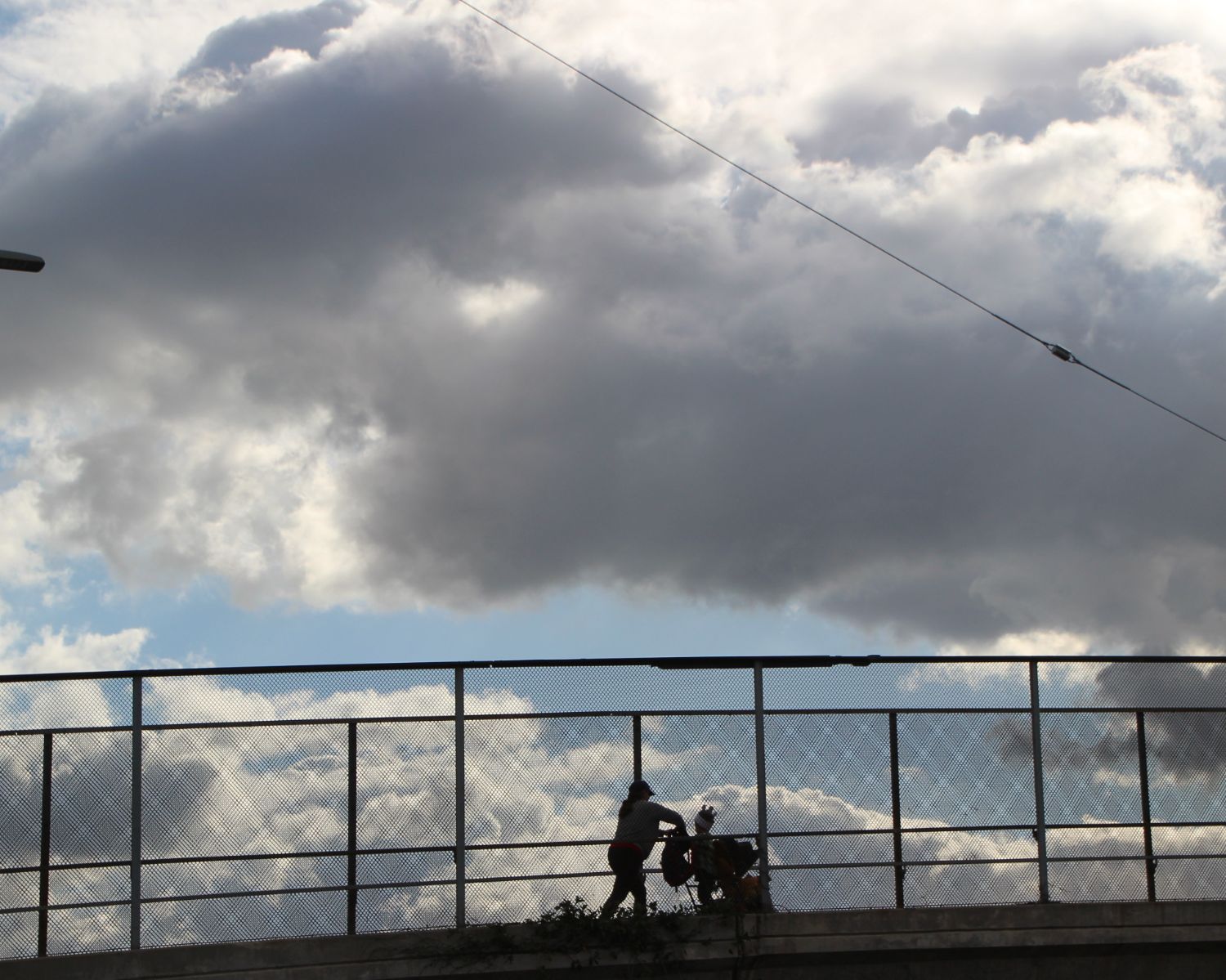 PHOTO: Henk Friezer | The South Pasadenan | Post storm clouds over the South Pasadena region.