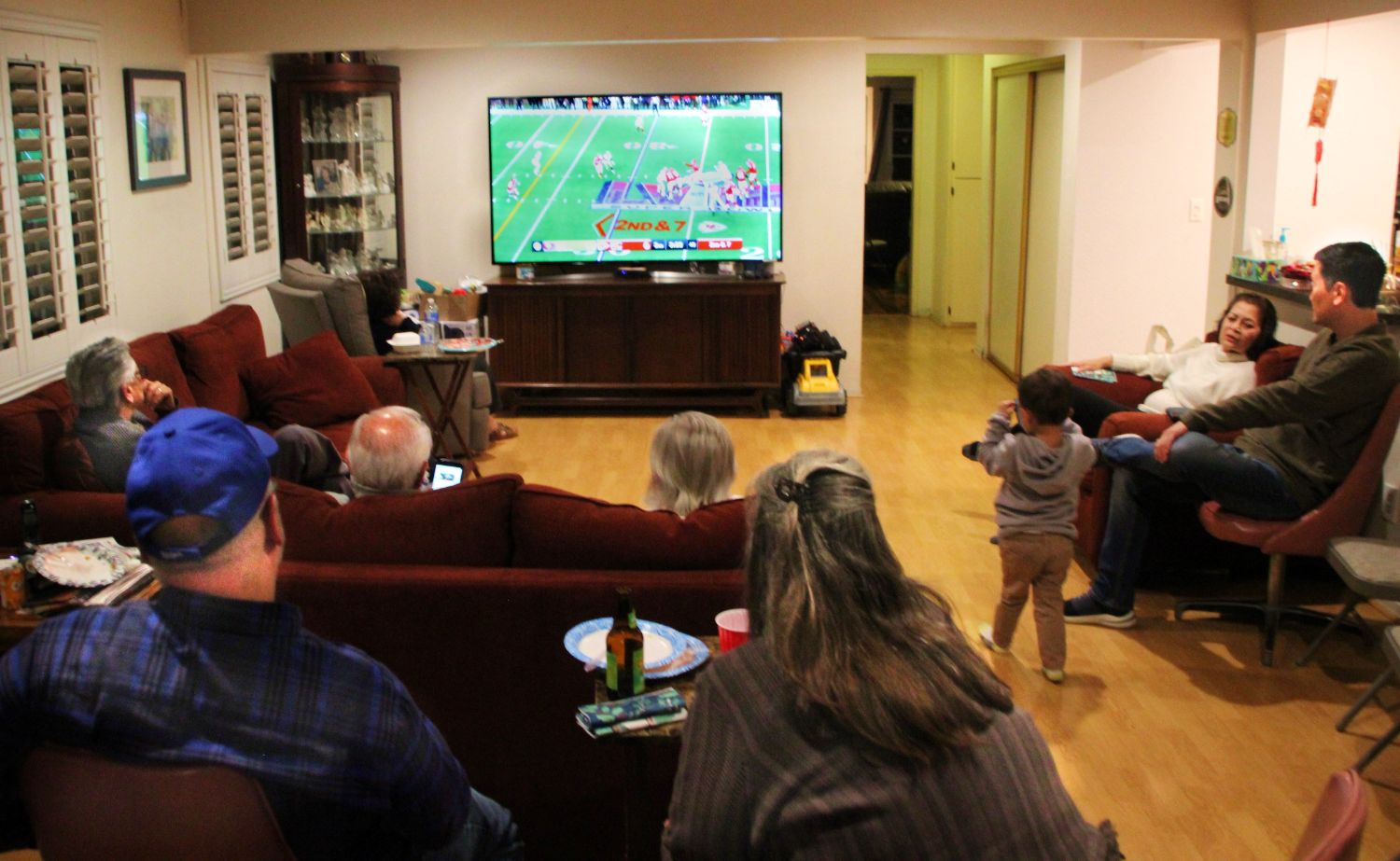 | The South Pasadenan | South Pasadena News PHOTO: Henk Friezer | The South Pasadenan | The Kohler family Super Bowl party.