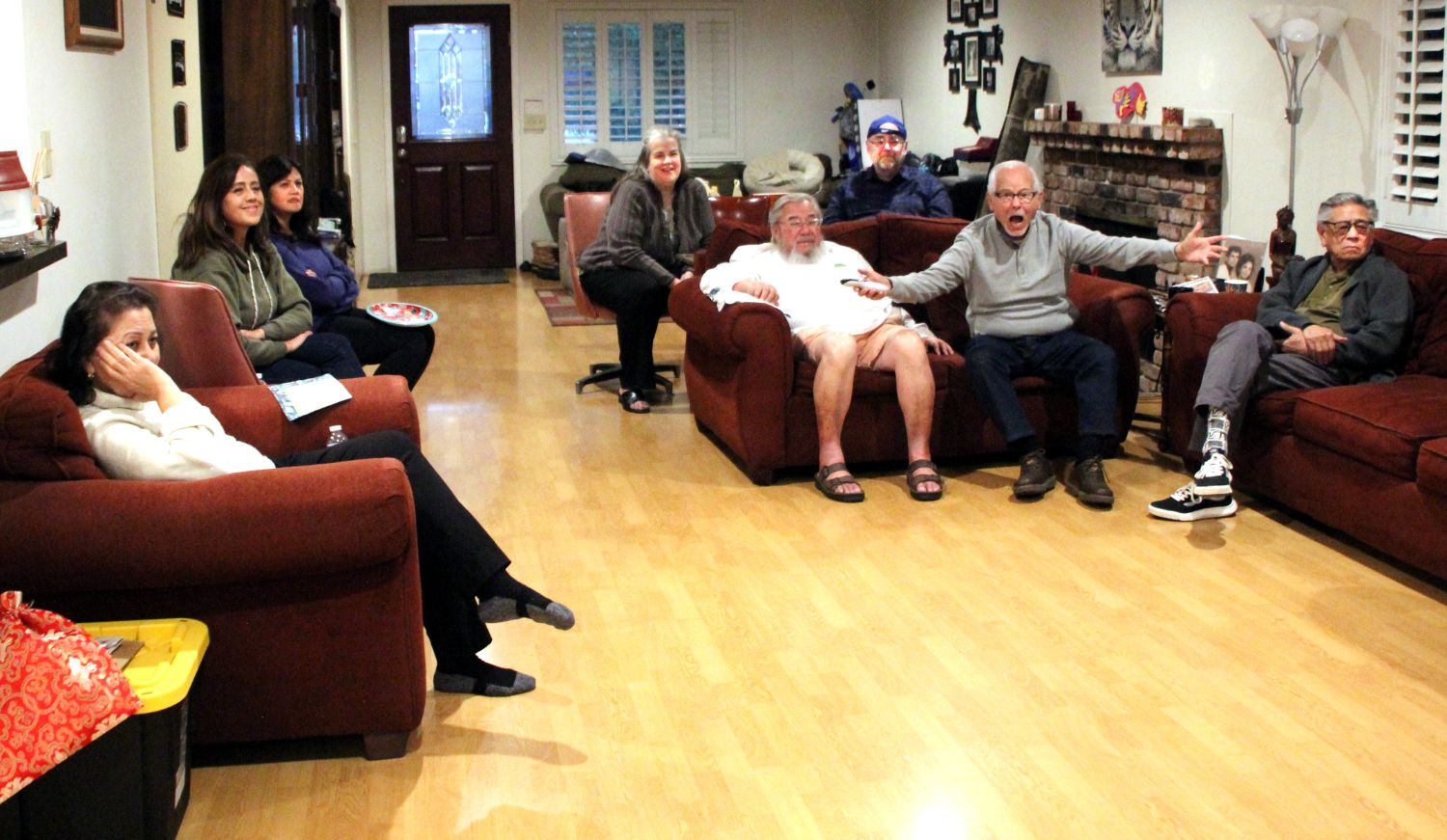 | The South Pasadenan | South Pasadena News PHOTO: Henk Friezer | The South Pasadenan | The Kohler family Super Bowl party.
