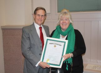 City Celebrates Nelbert Chouinard Day