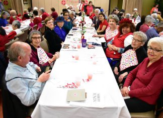 Senior Center Valentine’s Luncheon | Love was in the Air!