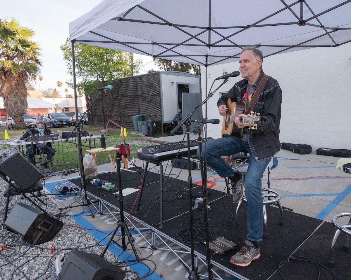 | The South Pasadenan | South Pasadena News Brad Colerick outdoor concert benefit in South Pasadena Valentines day 2021