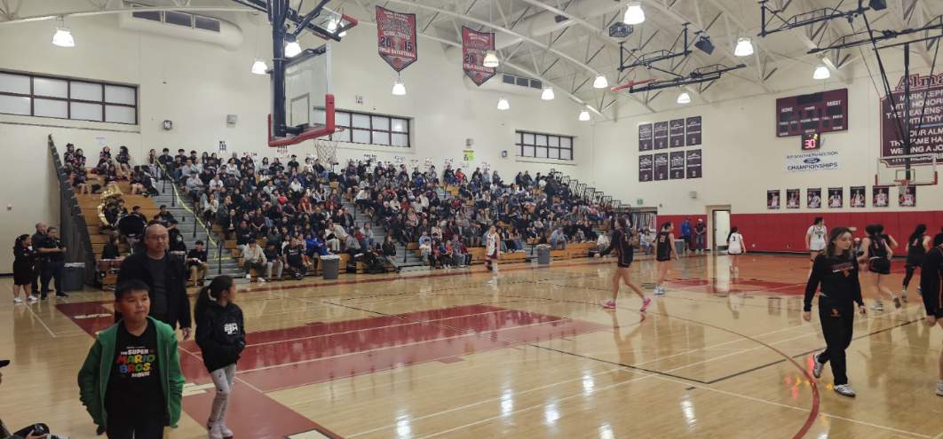 PHOTO: CB Richards | The South Pasadenan | After a standout season, South Pasadena High’s girls basketball team was eliminated from the CIF-SS 2AA quarterfinals following a 49-45 playoff loss to Mark Keppel of Alhambra.