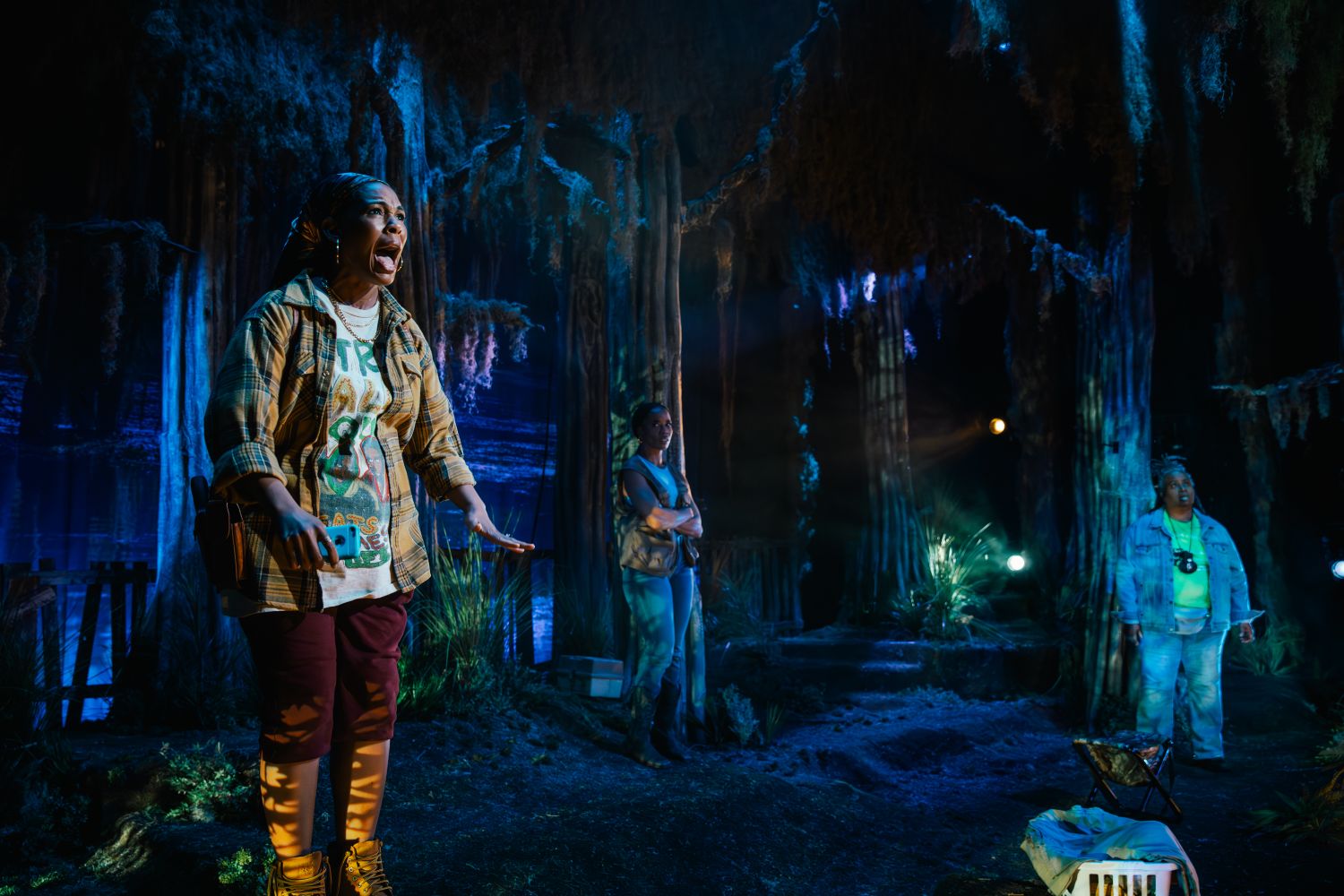 | The South Pasadenan | South Pasadena News PHOTO: Jeff Lorch | The South Pasadenan | Angela Lewis, Brandee Evans and Kimberly Scott in Black Cypress Bayou at Geffen Playhouse.