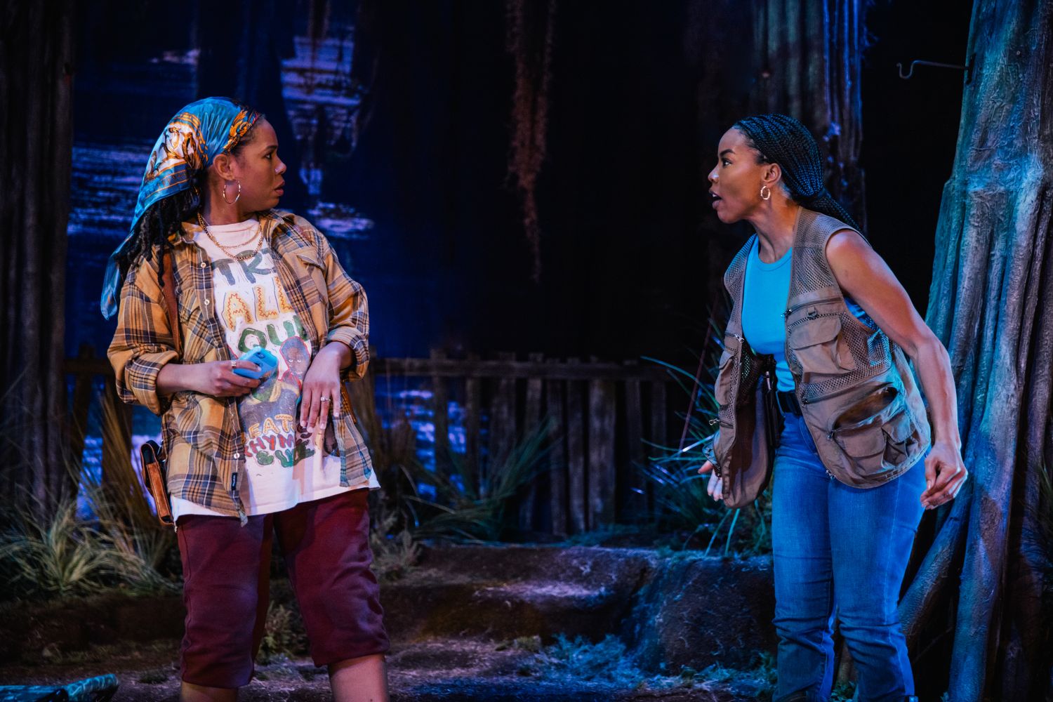 | The South Pasadenan | South Pasadena News PHOTO: Jeff Lorch | The South Pasadenan | Angela Lewis and Brandee Evans in Black Cypress Bayou at Geffen Playhouse.