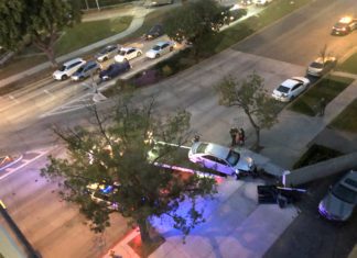 LOCAL COVERAGE | Car Accident at Huntington and Fair Oaks Ave