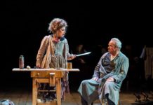 PHOTO: Craig Schwartz | The South Pasadenan | Cassandra Marie Murphy and Geoff Elliott in "Sweeney Todd: The Demon Barber of Fleet Street" at A Noise Within.