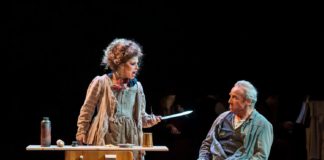 PHOTO: Craig Schwartz | The South Pasadenan | Cassandra Marie Murphy and Geoff Elliott in "Sweeney Todd: The Demon Barber of Fleet Street" at A Noise Within.