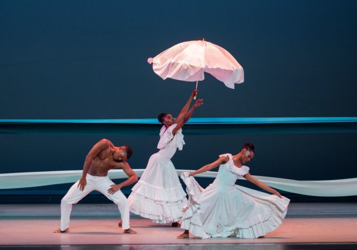PHOTO: Paul Koknick | The South Pasadenan | Alvin Ailey American Dance Theater in Alvin Ailey's "Revelations".
