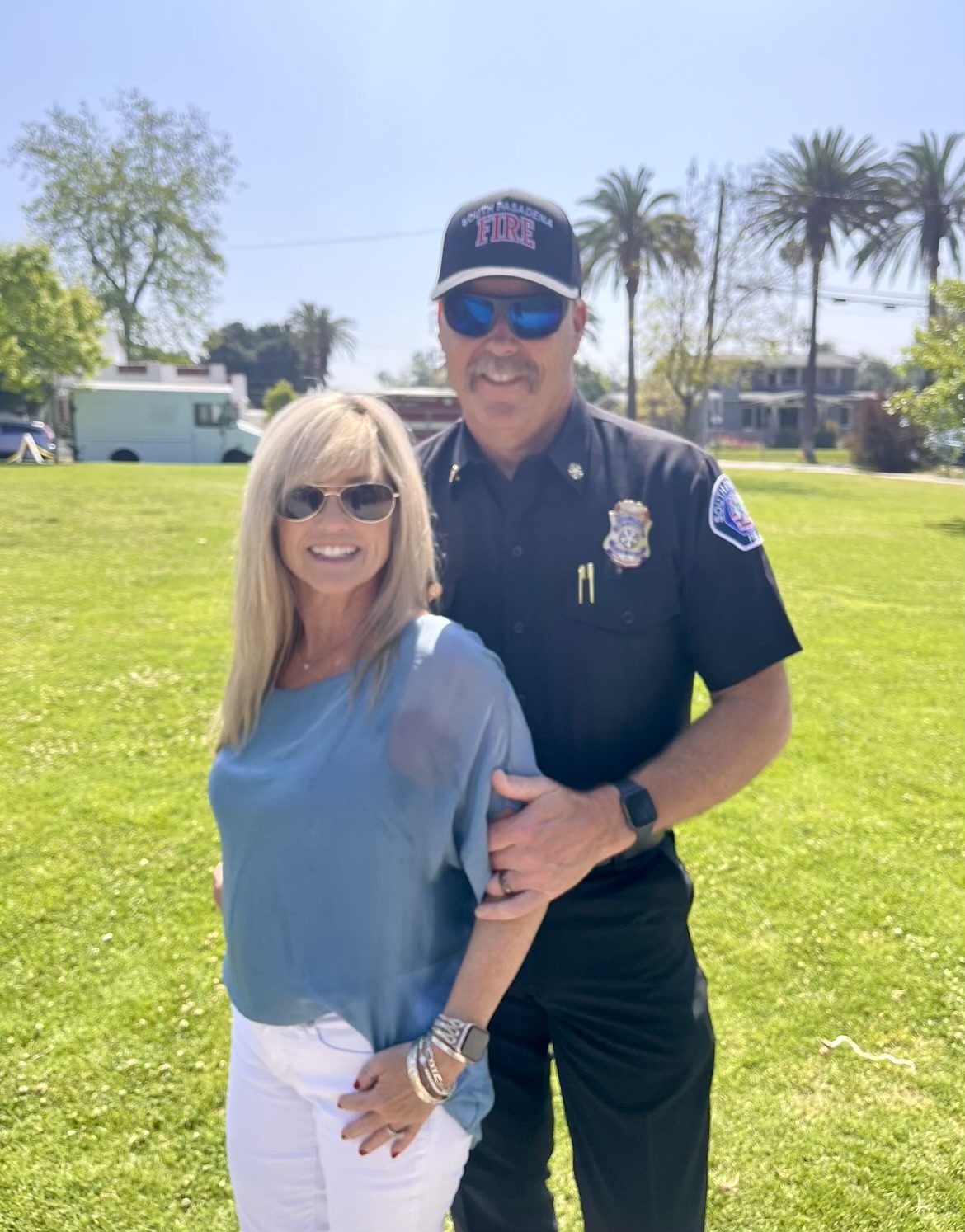 | The South Pasadenan | South Pasadena News PHOTO: provided by Lynn Riddle | The South Pasadenan | Fire Chief Paul Riddle and wife of 32 years, Lynn.