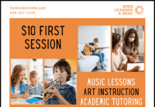 $10 Tutoring, Music, and Art Sessions with Hodis Learning & Music