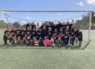 SPHS Girls Soccer | Alumni and Current Soccer Players Square Off