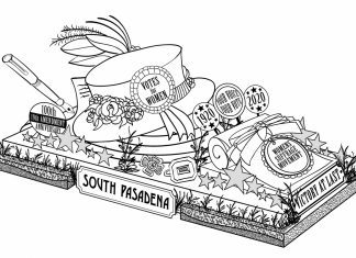 ROSE PARADE FLOAT South Pasadena | 2020 Theme Salutes Women’s Suffrage