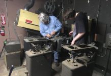 Friends of Rialto Restore 35mm Projector