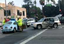 Breaking News – Vehicle Collision on Huntington Drive