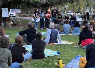 Student Advocates Hold Call-To-Action Picnic For Proposed BLM Mural