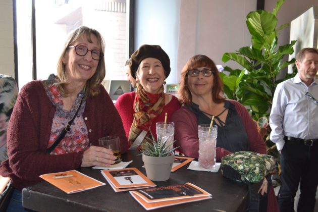 PHOTO: Alisa Hayashida | The South Pasadenan | The 2024 Eclectic Preview Party held at The Daily. Sandy Kitto, Bianca Richards, and Collette Richards.