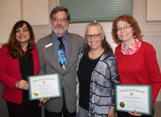 Arroyo Seco Woodland and Wildlife Park Volunteers Receive Certificates of Appreciation