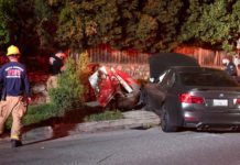 Car Crash Takes Out Utility Box Saturday Night