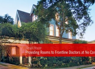 Bissell House Bed & Breakfast Donates All Their Rooms to Frontline Doctors