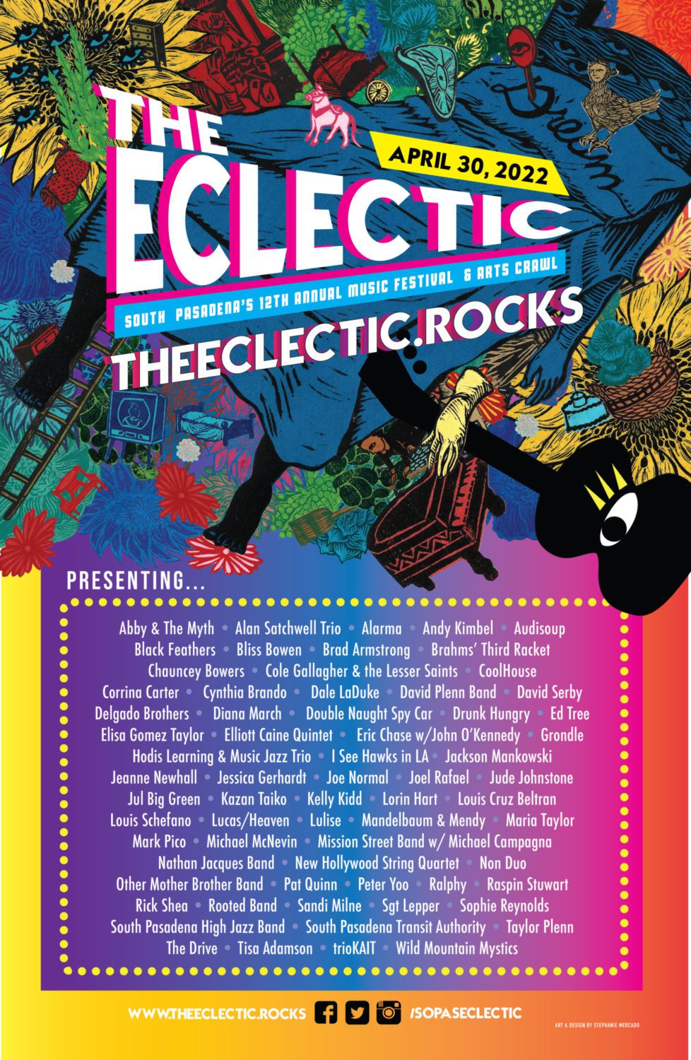 south-pasadena-news-04-07-2022-eclectic-poster-2022 | The South Pasadenan | South Pasadena News