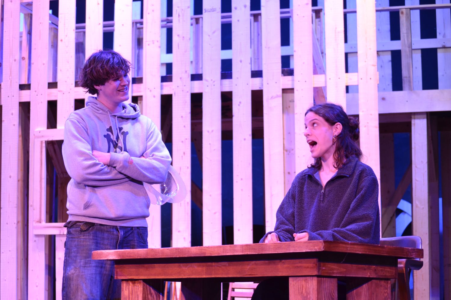 | The South Pasadenan | South Pasadena News Alisa Hayashida | The South Pasadenan | The cast of Bright Star rehearsing for their April 19 opening at South Pasadena High School.