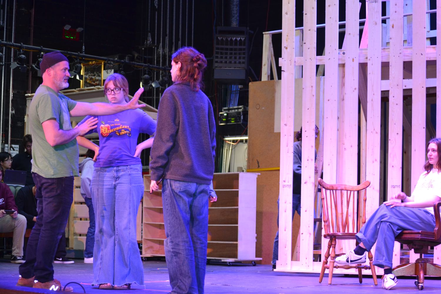 | The South Pasadenan | South Pasadena News Alisa Hayashida | The South Pasadenan | The cast of Bright Star rehearsing for their April 19 opening at South Pasadena High School.