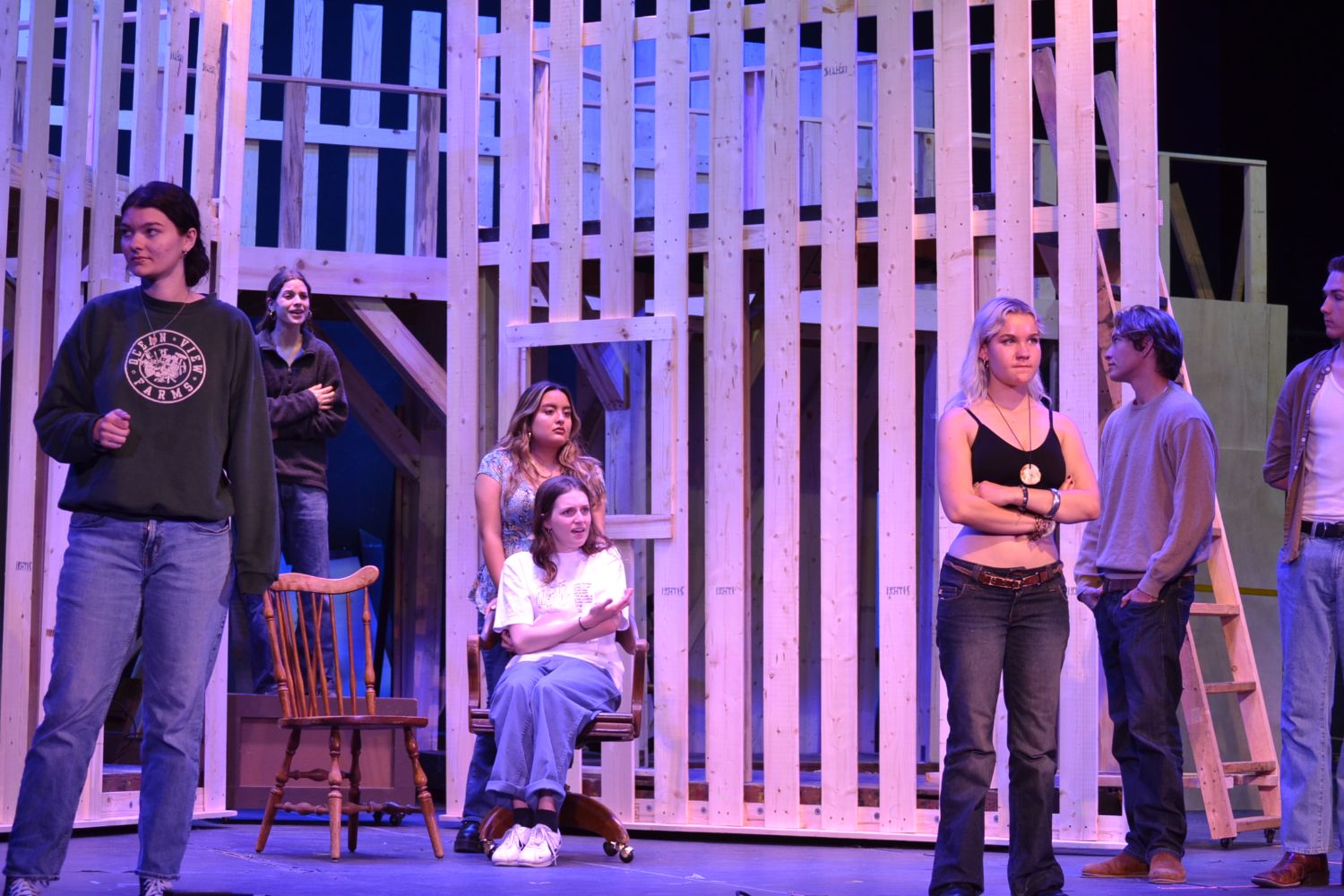 | The South Pasadenan | South Pasadena News Alisa Hayashida | The South Pasadenan | The cast of Bright Star rehearsing for their April 19 opening at South Pasadena High School.
