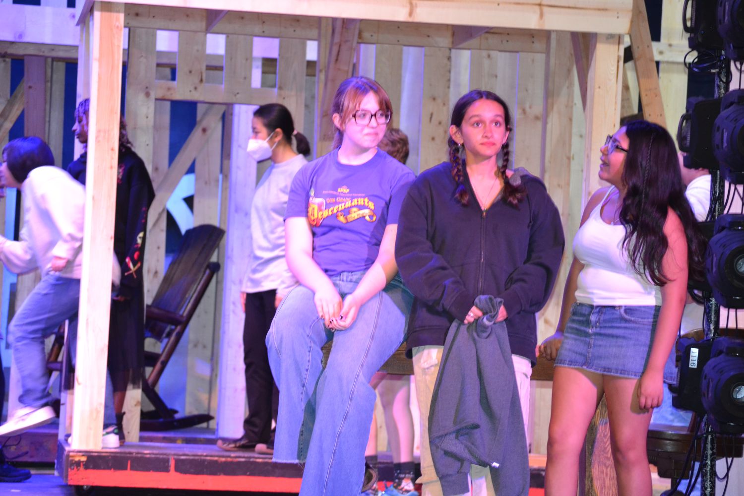 | The South Pasadenan | South Pasadena News Alisa Hayashida | The South Pasadenan | The cast of Bright Star rehearsing for their April 19 opening at South Pasadena High School.