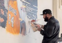 Kobe Bryant Mural South Pasadena