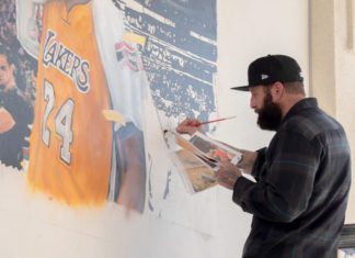 Kobe Bryant Mural South Pasadena