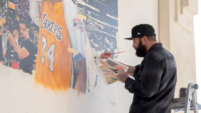 Kobe Bryant Mural South Pasadena