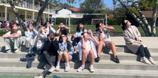 PHOTO: provided by SPUSD | The South Pasadenan | South Pasadena Unified students experienced a partial solar eclipse on April 8, 2024.