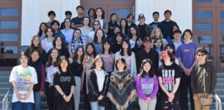 PHOTO: Provided by SPUSD : SPHS Tiger Newspaper, Zoe Chen | The South Pasadenan | SPHS students celebrate earning awards in art and writing.