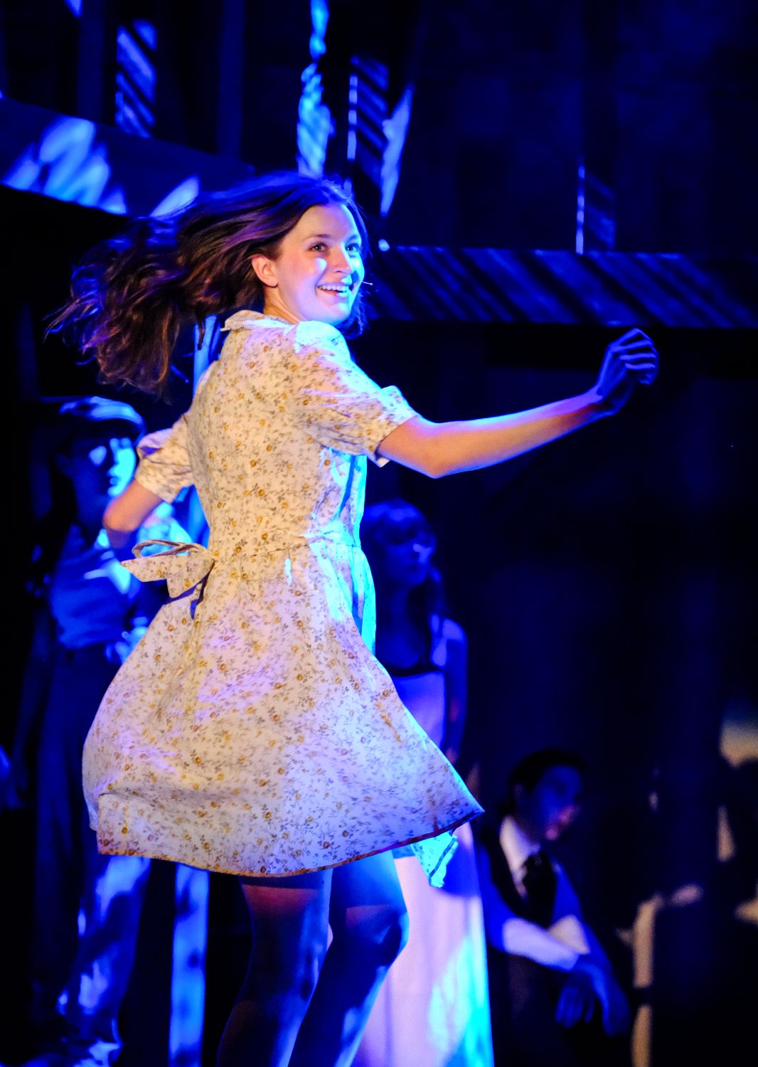 | The South Pasadenan | South Pasadena News PHOTO: Rachel Choi | The South Pasadenan | Colette Carbonara as young Alice in Bright Star at South Pasadena High School.