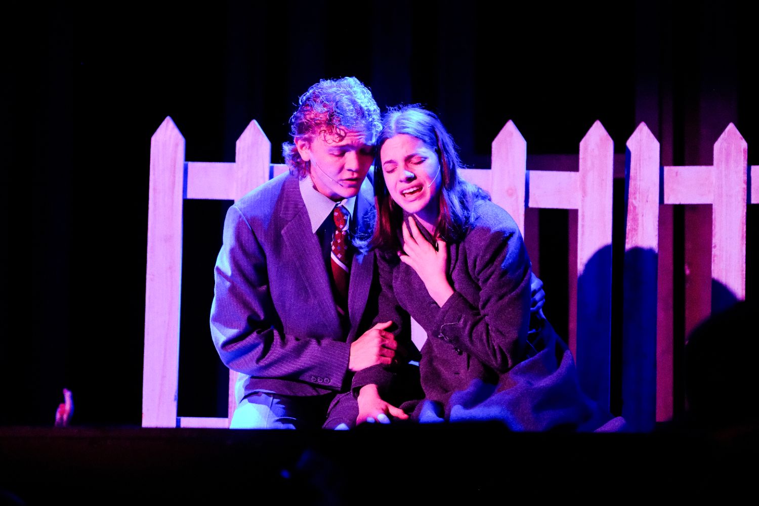 | The South Pasadenan | South Pasadena News PHOTO: Rachel Choi | The South Pasadenan | Peyton Carlson and Iris Barrera in Bright Star at South Pasadena High School.