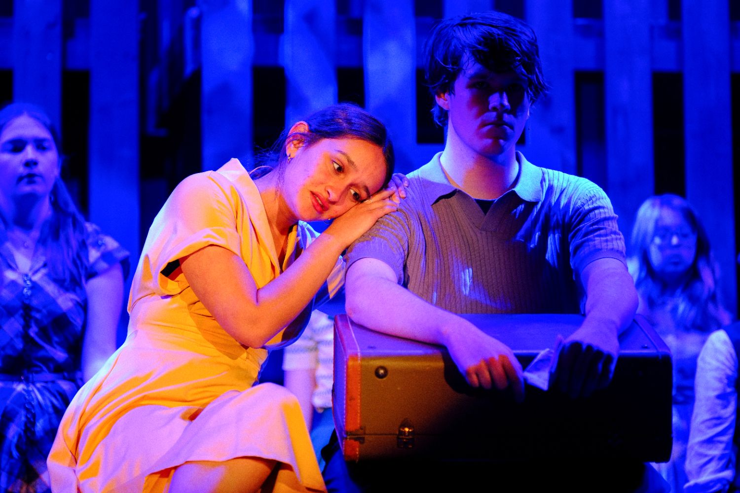 | The South Pasadenan | South Pasadena News PHOTO: Rachel Choi | The South Pasadenan | Mina Mannal and Jarvis Wood in Bright Star at South Pasadena High School.