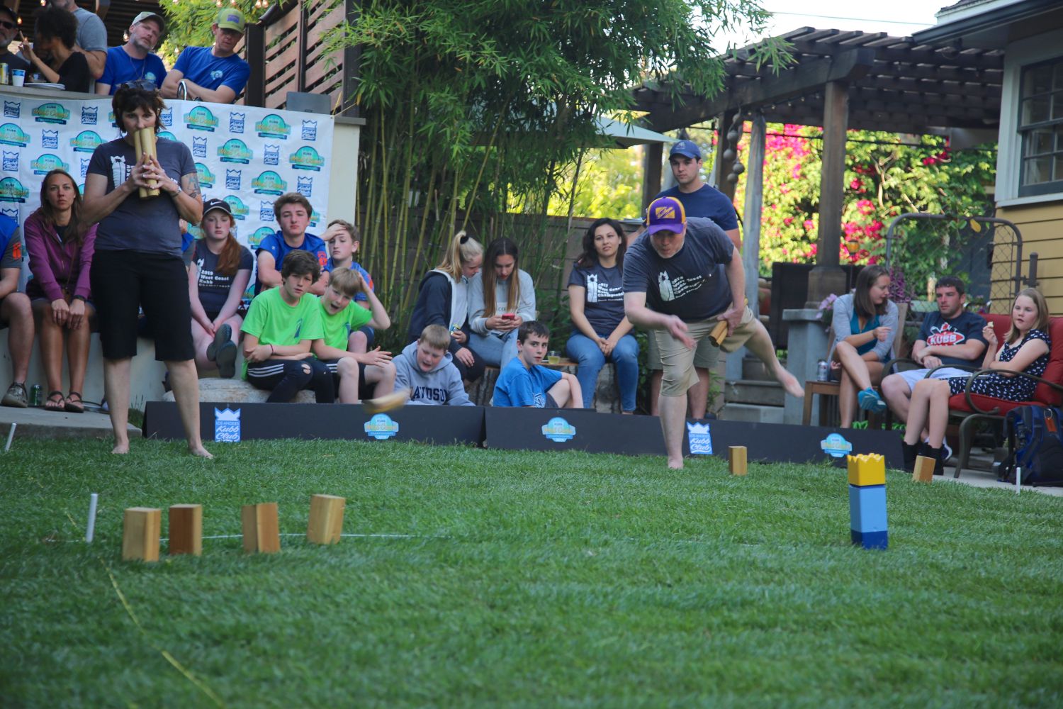 | The South Pasadenan | South Pasadena News PHOTO: provided by John Pettersson, commissioner of LA Kubb Club | The South Pasadenan | Local, area and national players, currently honing their skills, will be descending on South Pasadena Sunday for the 8th annual West Coast Kubb Championship. Competition, is open to those of all ages and abilities.