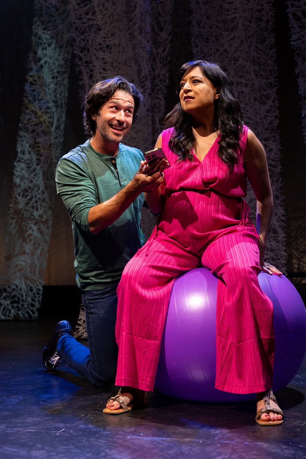 | The South Pasadenan | South Pasadena News PHOTO: Brian Hashimoto | The South Pasadenan | Ryan Garcia and Sonal Shah in "The Body's Midnight" at Boston Court Pasadena.