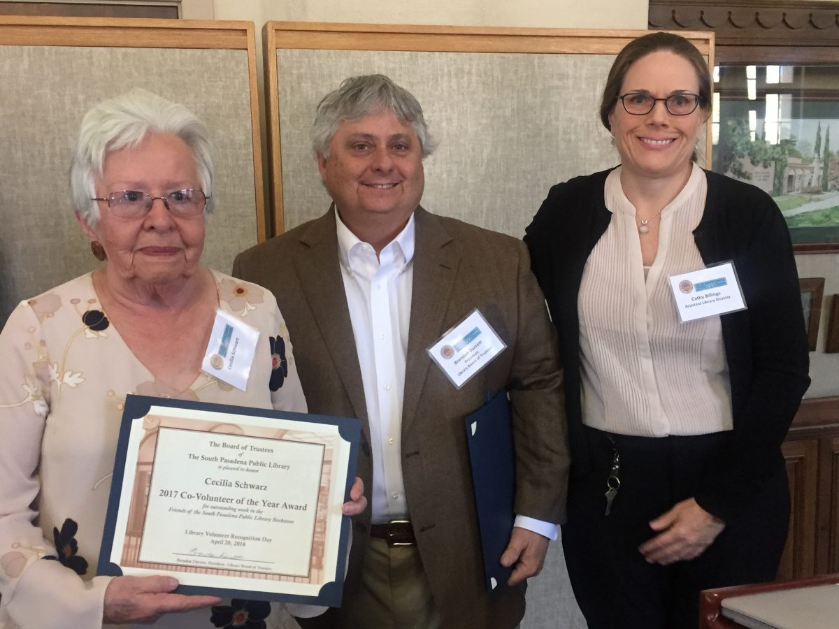 south-pasadena-news-05-02-2018-library-volunteers (2) | The South Pasadenan | South Pasadena News