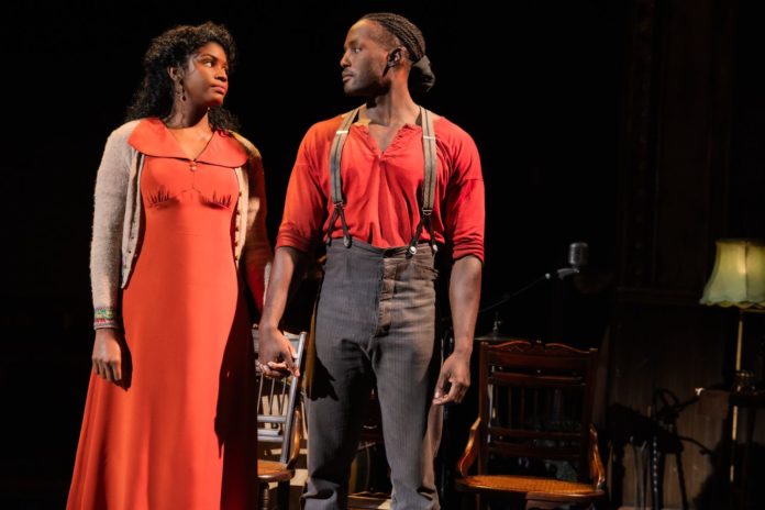 PHOTO: Evan Zimmerman for MurphyMade | The South Pasadenan | Sharaé Moultrie and Matt Manuel in the GIRL FROM THE NORTH COUNTRY North American tour