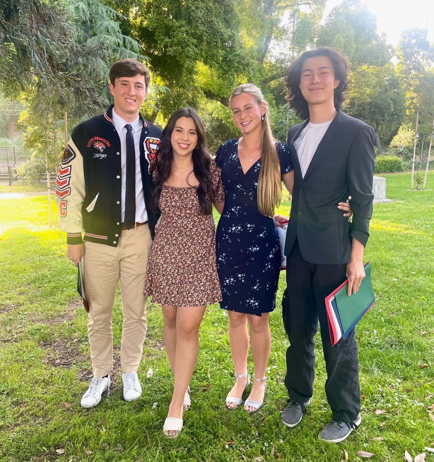 | The South Pasadenan | South Pasadena News PHOTO: provided by Rachel Fox | The South Pasadenan | Oneonta scholarship recipients for 2024, Sawyer Fox, Mia Ramos, Danica Sterling, and Truman Lindenthaler.
