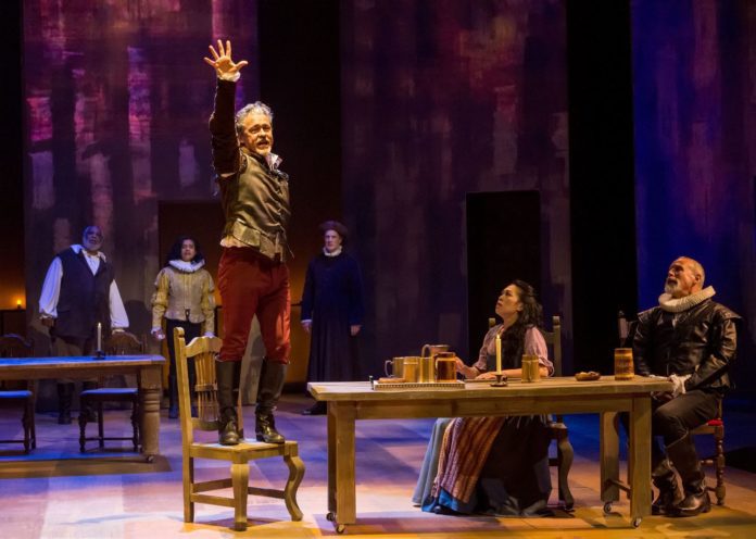 PHOTO: Craig Schwartz | The South Pasadenan | Frederick Stuart and the cast of The Book of Will on stage at A Noise Within.