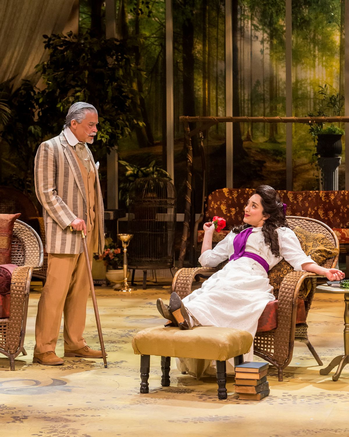 | The South Pasadenan | South Pasadena News PHOTO: Craig Schwartz | The South Pasadenan | Frederick Stuart and Erika Soto in Misalliance at A Noise Within.