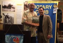 Rotary Donates Book on Behalf of Speaker Edward Amey
