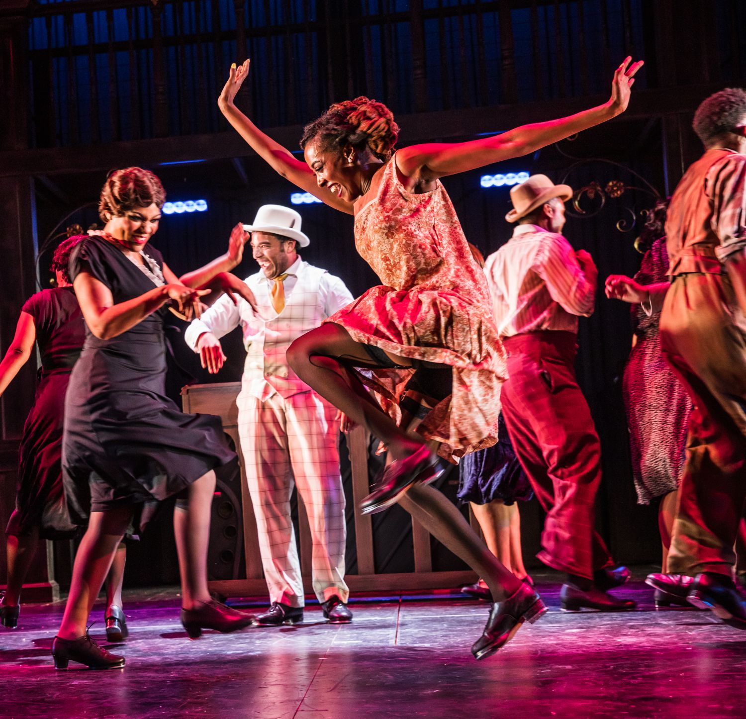| The South Pasadenan | South Pasadena News PHOTO: Jeff Lorch | The South Pasadenan | Hannah Yosef and the cast of Jelly's Last Jam at Pasadena Playhouse